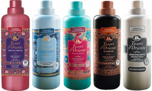 Tesori d'Oriente Zestaw 5x włoski płyn do płukania tkanin 760 ml - PTAHM