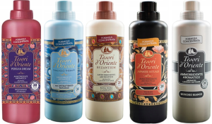 Tesori d'Oriente Zestaw 5x włoski płyn do płukania tkanin 760 ml - PTBJM