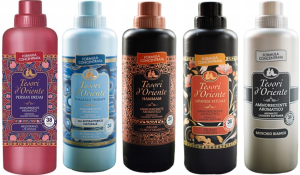 Tesori d'Oriente Zestaw 5x włoski płyn do płukania tkanin 760 ml - PTHJM