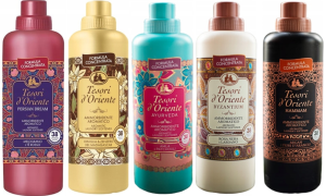 Tesori d'Oriente Zestaw 5x włoski płyn do płukania tkanin 760 ml - PVABH