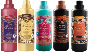 Tesori d'Oriente Zestaw 5x włoski płyn do płukania tkanin 760 ml - PVAHJ