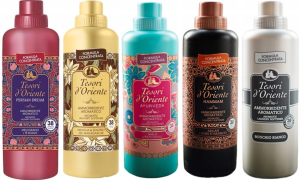 Tesori d'Oriente Zestaw 5x włoski płyn do płukania tkanin 760 ml - PVAHM