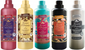 Tesori d'Oriente Zestaw 5x włoski płyn do płukania tkanin 760 ml - PVAJM