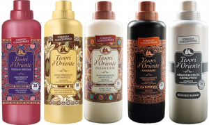 Tesori d'Oriente Zestaw 5x włoski płyn do płukania tkanin 760 ml - PVBHM