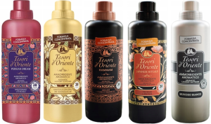 Tesori d'Oriente Zestaw 5x włoski płyn do płukania tkanin 760 ml - PVHJM
