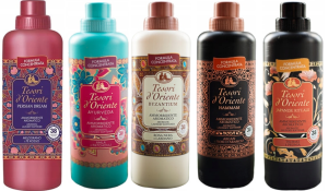Tesori d'Oriente Zestaw 5x włoski płyn do płukania tkanin 760 ml - PABHJ