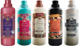 Tesori d'Oriente Zestaw 5x włoski płyn do płukania tkanin 760 ml - PABJM