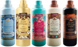 Tesori d'Oriente Zestaw 5x włoski płyn do płukania tkanin 760 ml - TVABH
