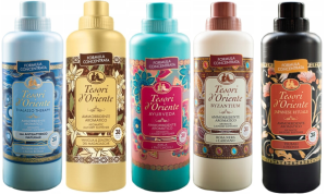 Tesori d'Oriente Zestaw 5x włoski płyn do płukania tkanin 760 ml - TVABJ