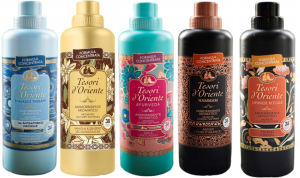 Tesori d'Oriente Zestaw 5x włoski płyn do płukania tkanin 760 ml - TVAHJ