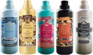 Tesori d'Oriente Zestaw 5x włoski płyn do płukania tkanin 760 ml - TVAJM