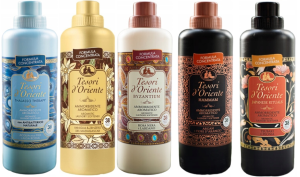 Tesori d'Oriente Zestaw 5x włoski płyn do płukania tkanin 760 ml - TVBHJ