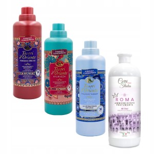 Zestaw Tesori d'Oriente + Corri d'Italia 4x Płyn do płukania - PAT+R