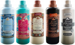 Tesori d'Oriente Zestaw 5x włoski płyn do płukania tkanin 760 ml - TABHM