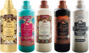 Tesori d'Oriente Zestaw 5x włoski płyn do płukania tkanin 760 ml - VABHM