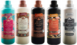 Tesori d'Oriente Zestaw 5x włoski płyn do płukania tkanin 760 ml - ABHJM