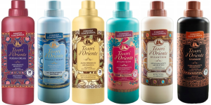 Tesori d'Oriente Zestaw 6 włoskich płynów do płukania 760 ml - PTVABH