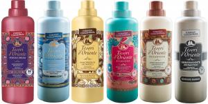 Tesori d'Oriente Zestaw 6 włoskich płynów do płukania 760 ml - PTVABM