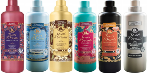 Tesori d'Oriente Zestaw 6 włoskich płynów do płukania 760 ml - PTVAJM