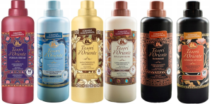 Tesori d'Oriente Zestaw 6 włoskich płynów do płukania 760 ml - PTVBHJ
