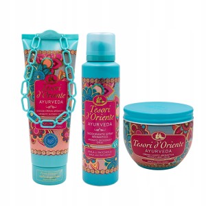 Zestaw Tesori d'Oriente Żel + Krem do ciała + Dezodorant - Ayurveda