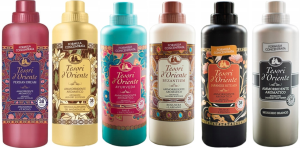 Tesori d'Oriente Zestaw 6 włoskich płynów do płukania 760 ml - PVABJM