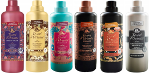 Tesori d'Oriente Zestaw 6 włoskich płynów do płukania 760 ml - PVAHJM