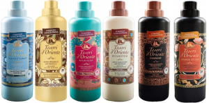 Tesori d'Oriente Zestaw 6 włoskich płynów do płukania 760 ml - TVABHJ