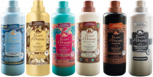 Tesori d'Oriente Zestaw 6 włoskich płynów do płukania 760 ml - TVABHM