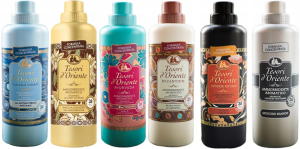 Tesori d'Oriente Zestaw 6 włoskich płynów do płukania 760 ml - TVABJM