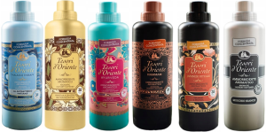 Tesori d'Oriente Zestaw 6 włoskich płynów do płukania 760 ml - TVAHJM