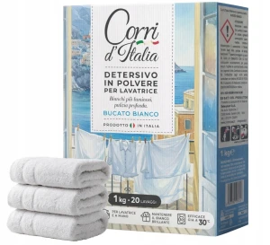 Corri d'Italia Proszek do prania białych tkanin Bucato Bianco 1 kg