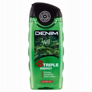 Denim Żel pod prysznic dla mężczyzn Wild 250 ml