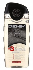 Denim Żel pod prysznic dla mężczyzn Black 250 ml