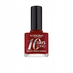Deborah Lakier do paznokci 10 Days Long 161 Rosso Scuro 11 ml