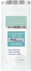 Clinians Przeciwstarzeniowe mleczko do demakijażu twarzy Intense A Lifting Rughe 200 ml