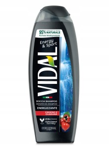 Vidal Żel pod prysznic i szampon męski Ginseng 250 ml