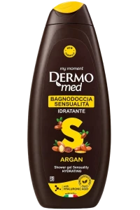 Dermomed Nawilżający żel pod prysznic z kwasem hialuronowym Argan 650 ml