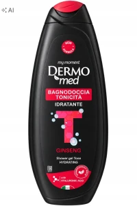 Dermomed Nawilżający żel pod prysznic z kwasem hialuronowym Żeń-szeń 650 ml