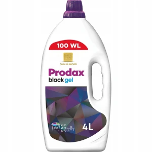 Prodax Żel do prania czarnego z mydłem marsylskim 4 L