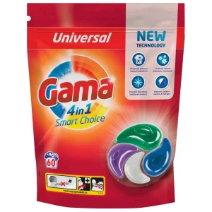 Gama Uniwersalne kapsułki do prania 4in1 60 szt.