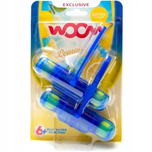 Woom Zawieszka do WC barwiąca wodę Lemon 2x55 g