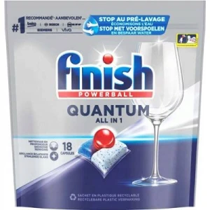 Finish Quantum Kapsułki do zmywarki All in One 18 szt.