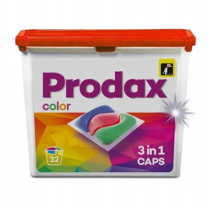 Prodax Kapsułki do prania kolorów 3in1 32 szt.