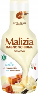 Malizia Płyn do kąpieli Milk & Caramel 1 L