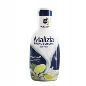 Malizia Płyn do kąpieli Bergamotka i Szałwia 1 L