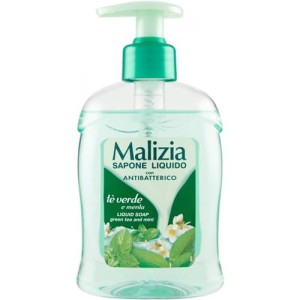 Malizia Mydło w płynie Green Tea & Mint 300 ml