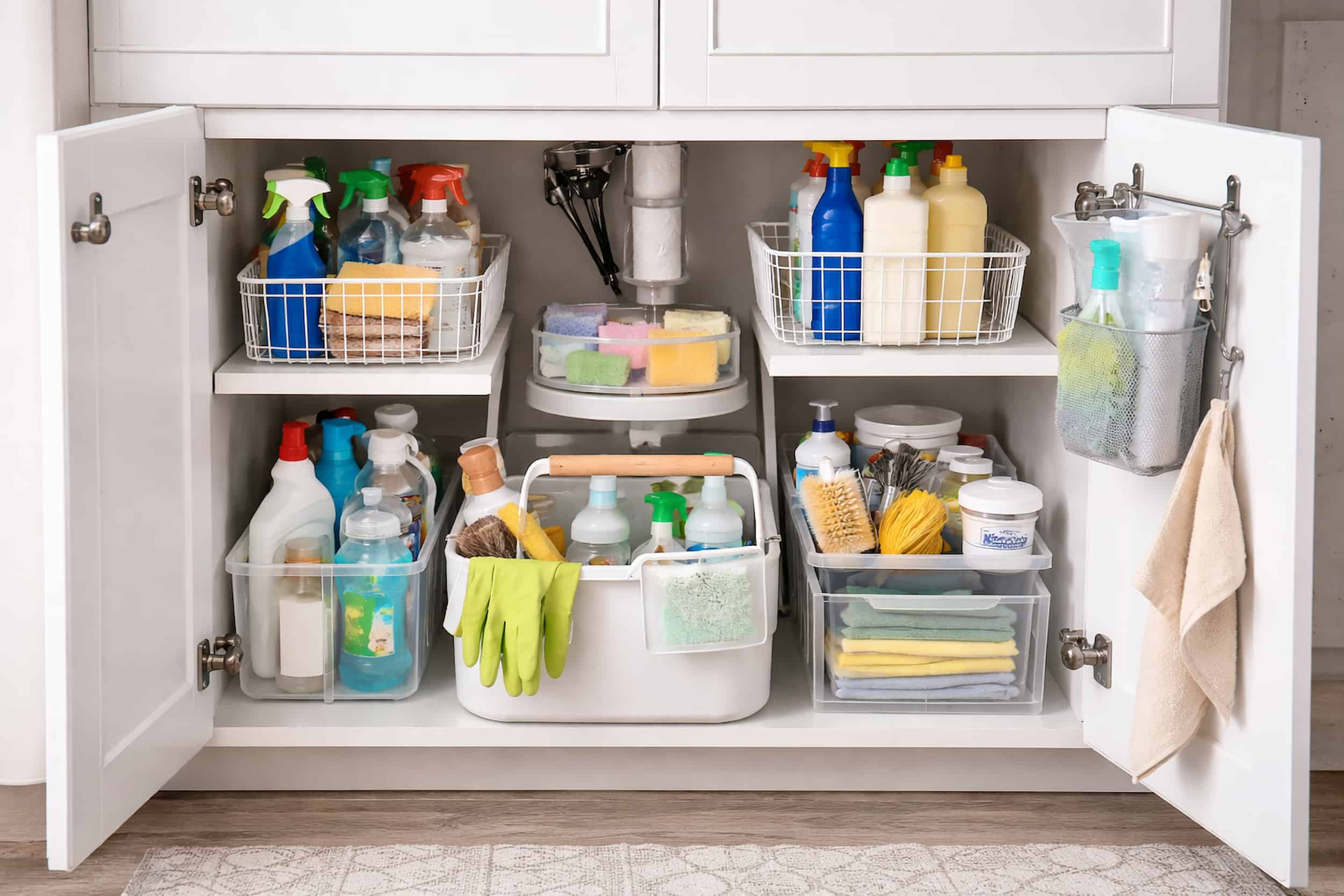 Jak organizować środki czystości, by sprzątanie było łatwiejsze